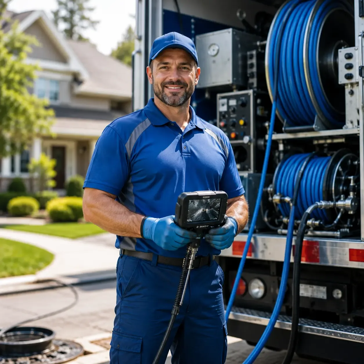 Local outdoor drain cleaning specialists in Alburtis, PA